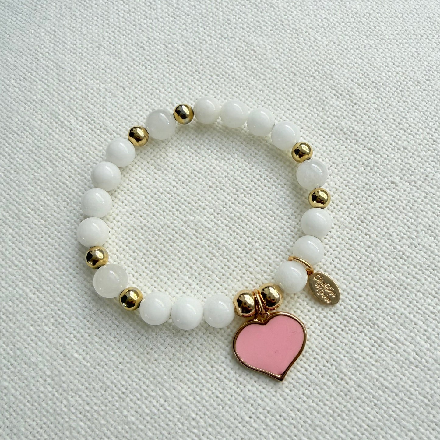 Blush Heart Bracelet