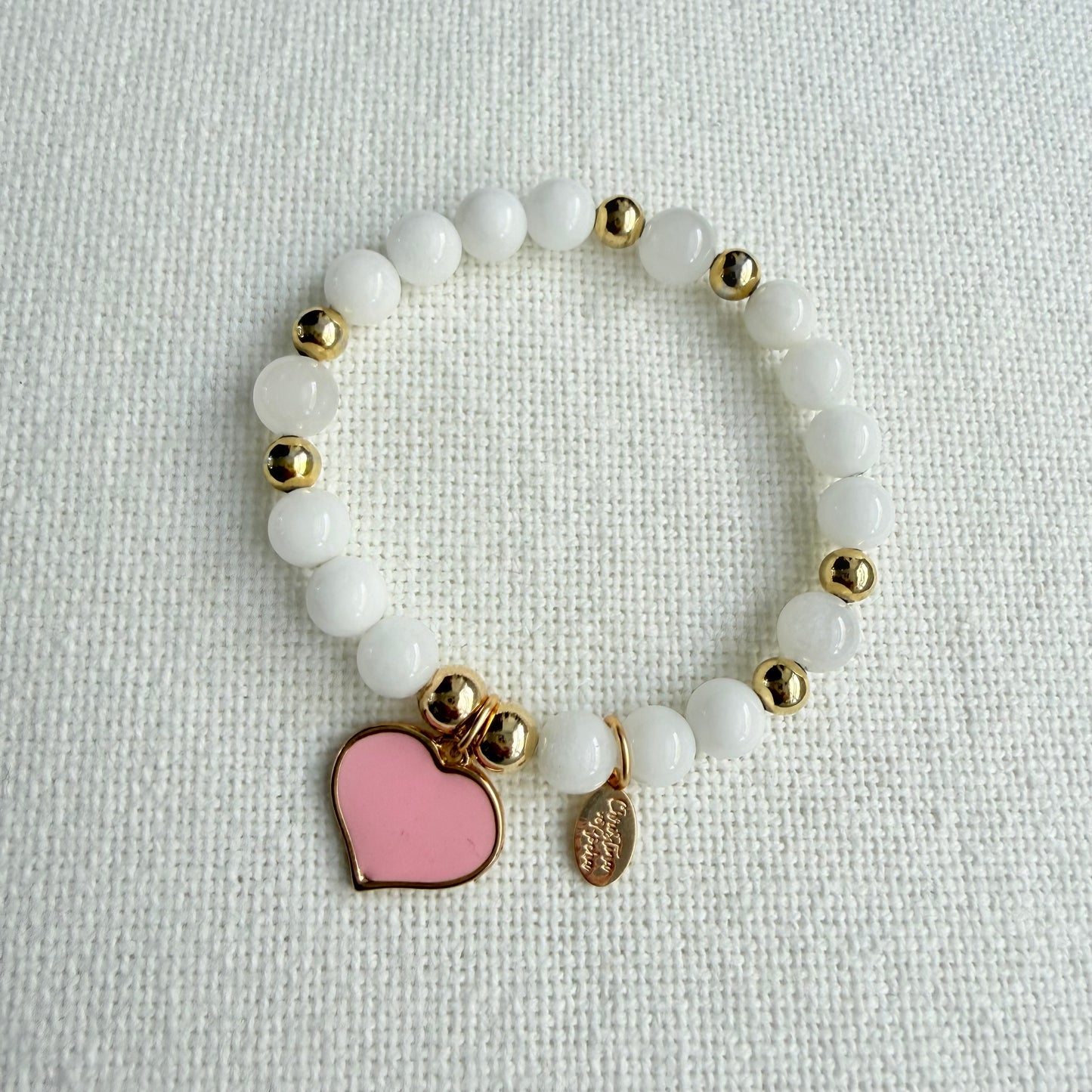 Blush Heart Bracelet