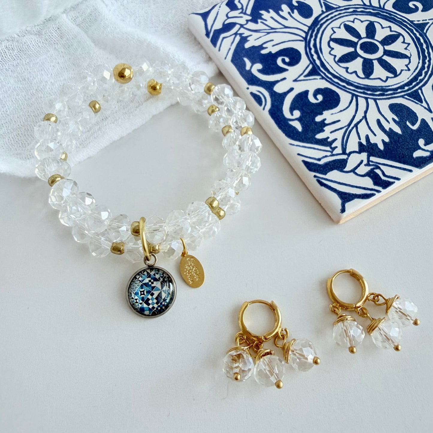Azulejos Earrings Braga