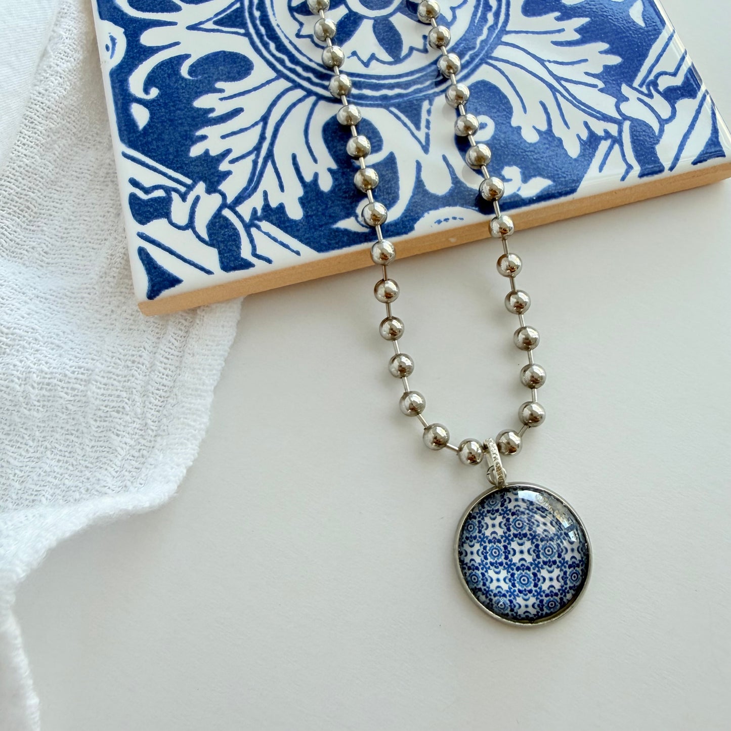 Collier Azulejos Lagos