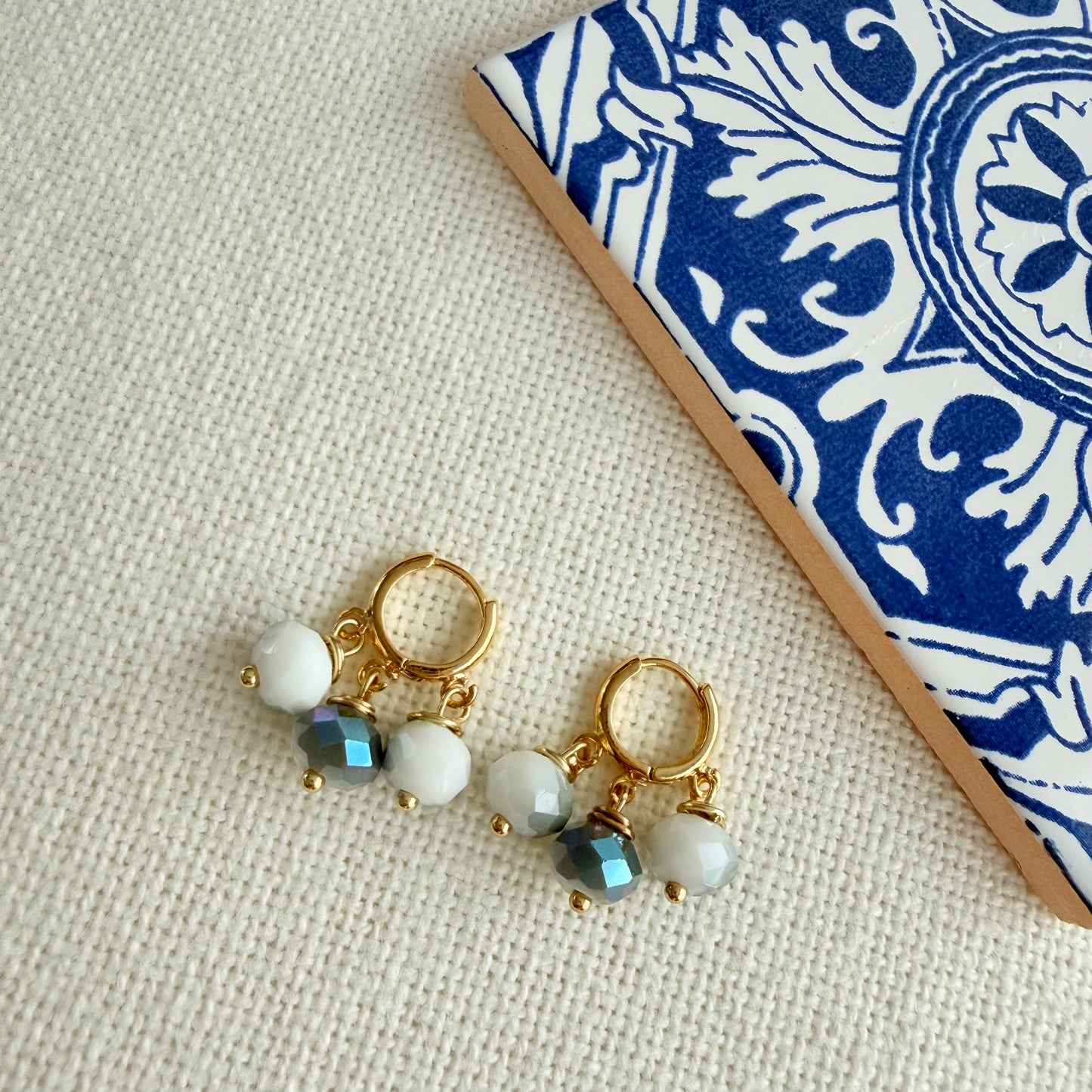 Azulejos Earrings Porto