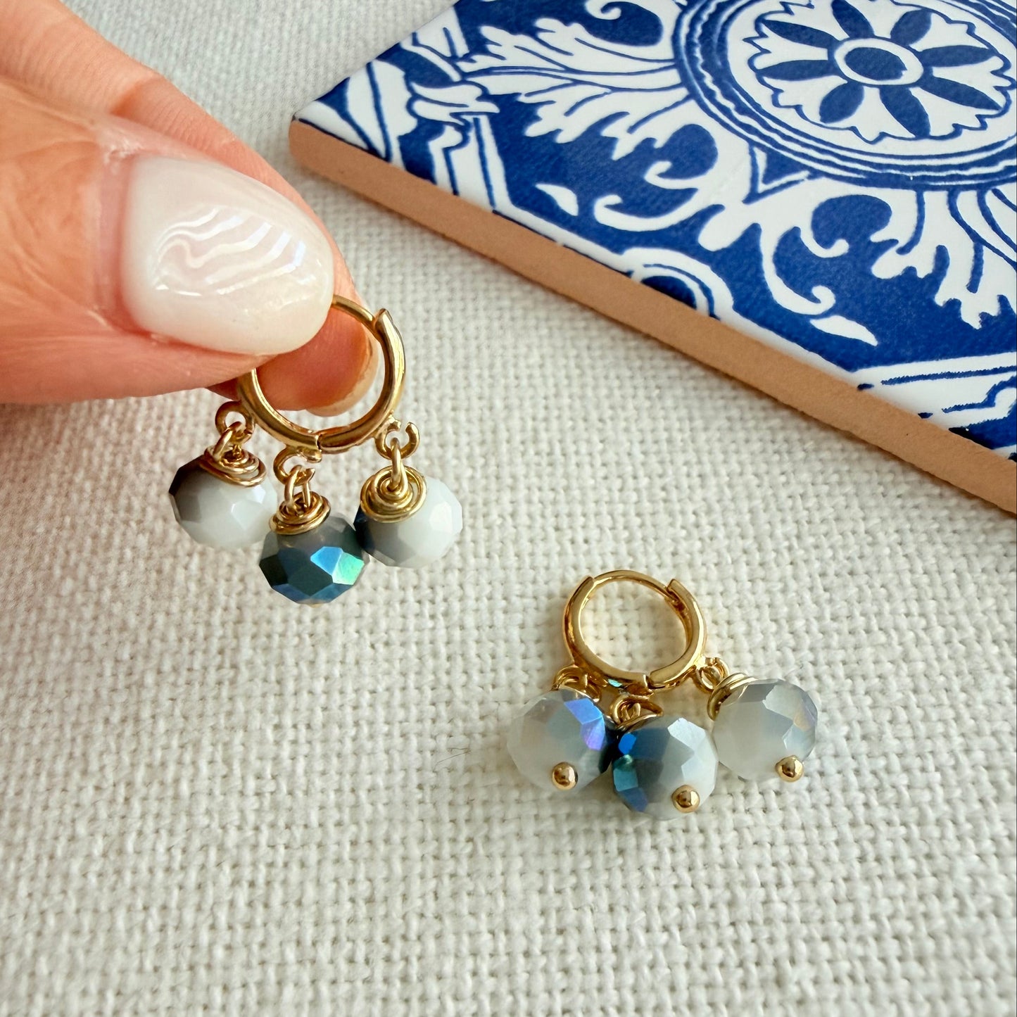 Azulejos Earrings Porto