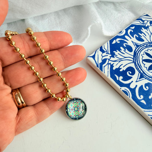 Azulejos Necklace Guimarães