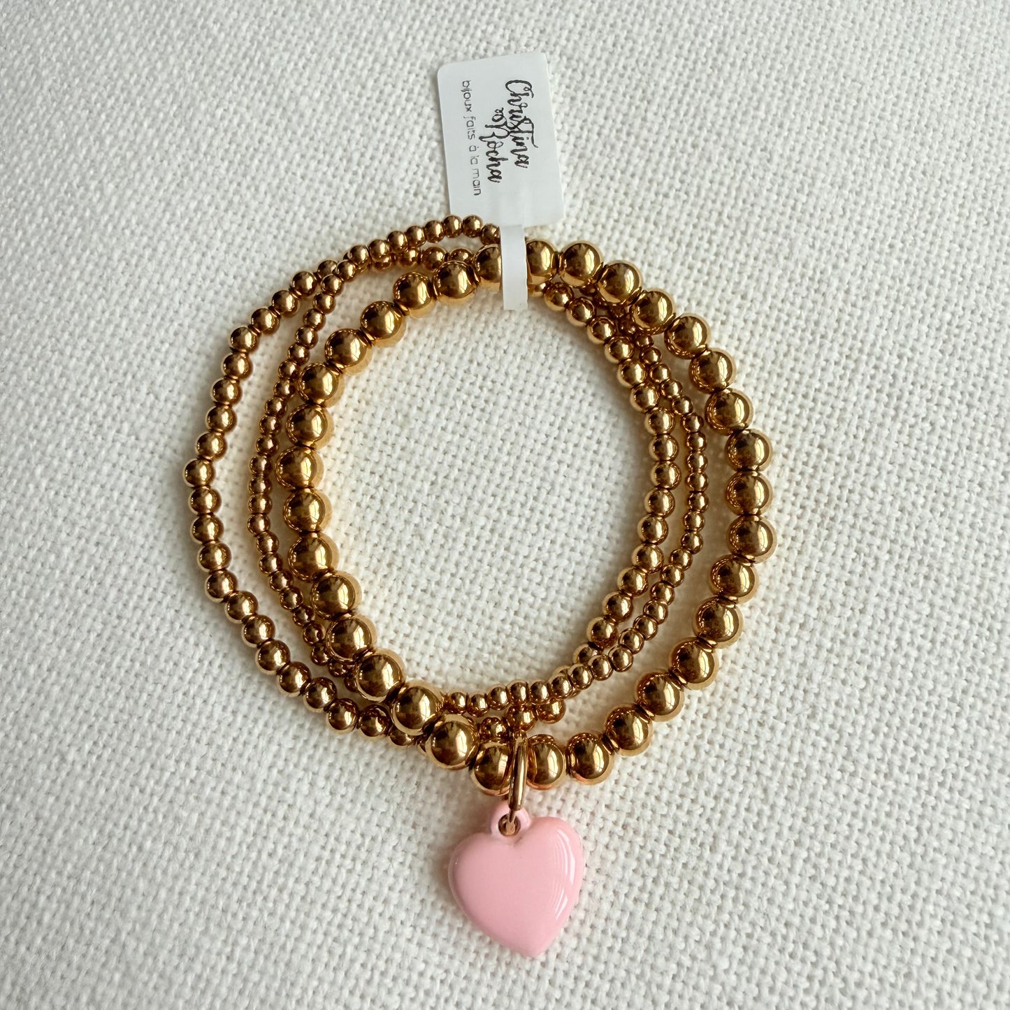Delicate Trio Bracelet – Gold