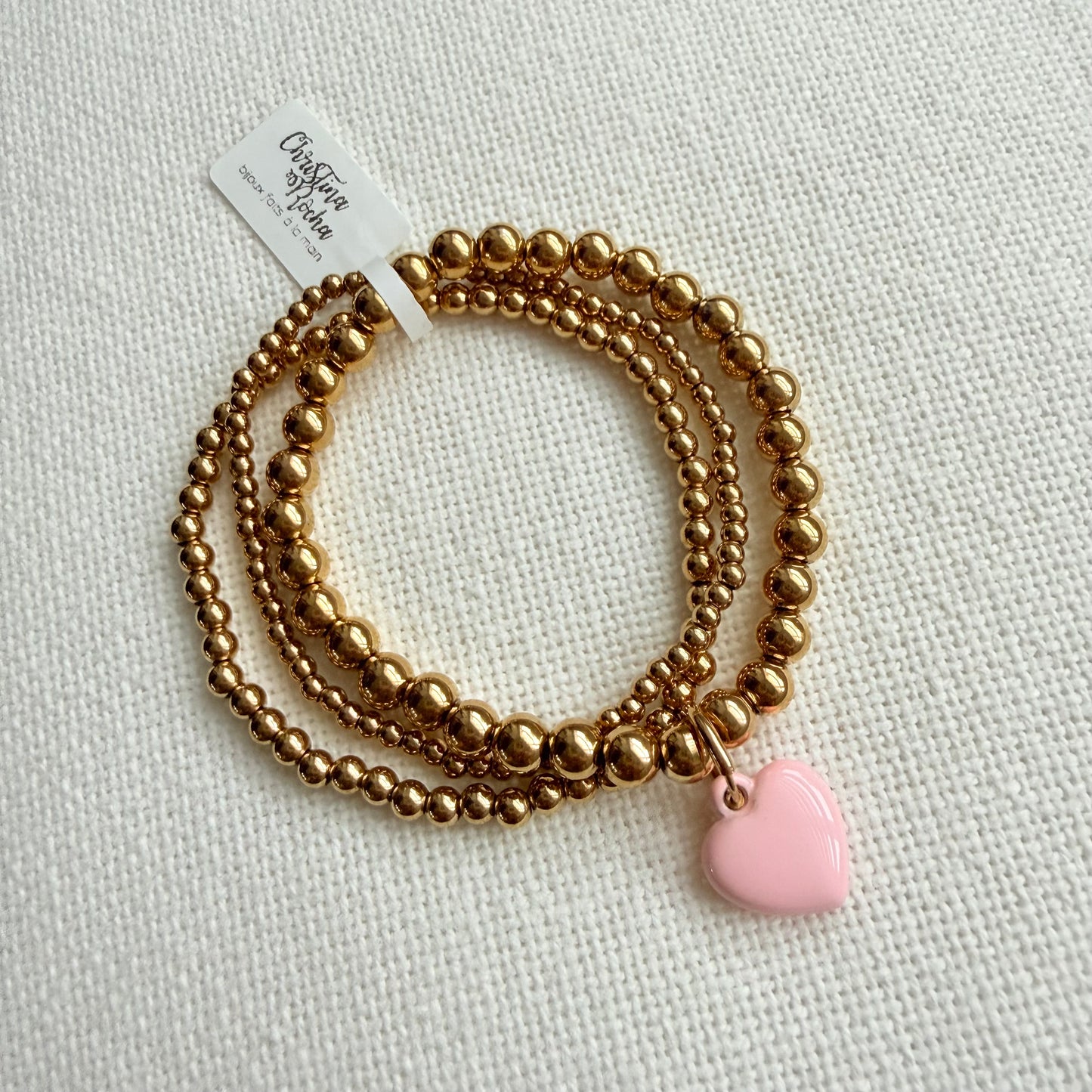 Delicate Trio Bracelet – Gold