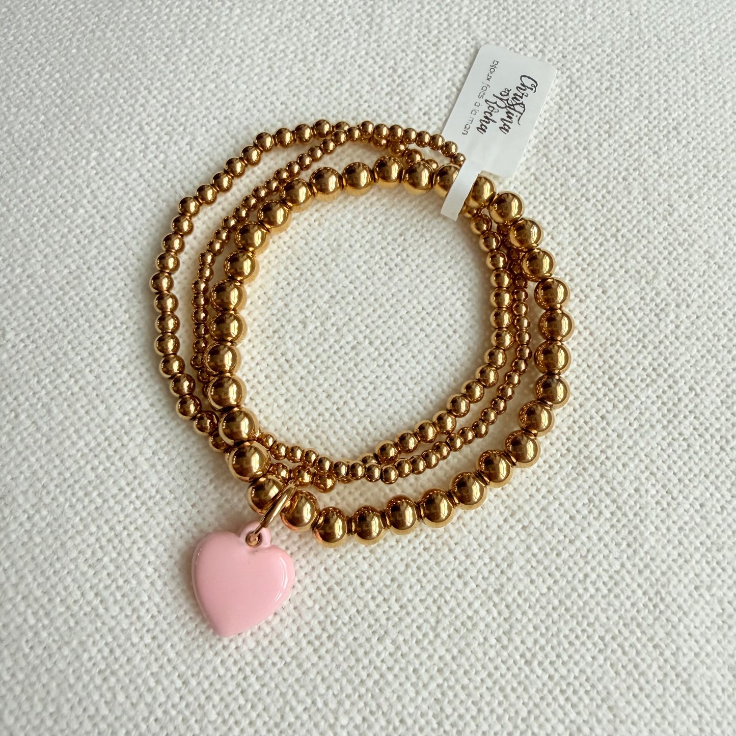 Delicate Trio Bracelet – Gold