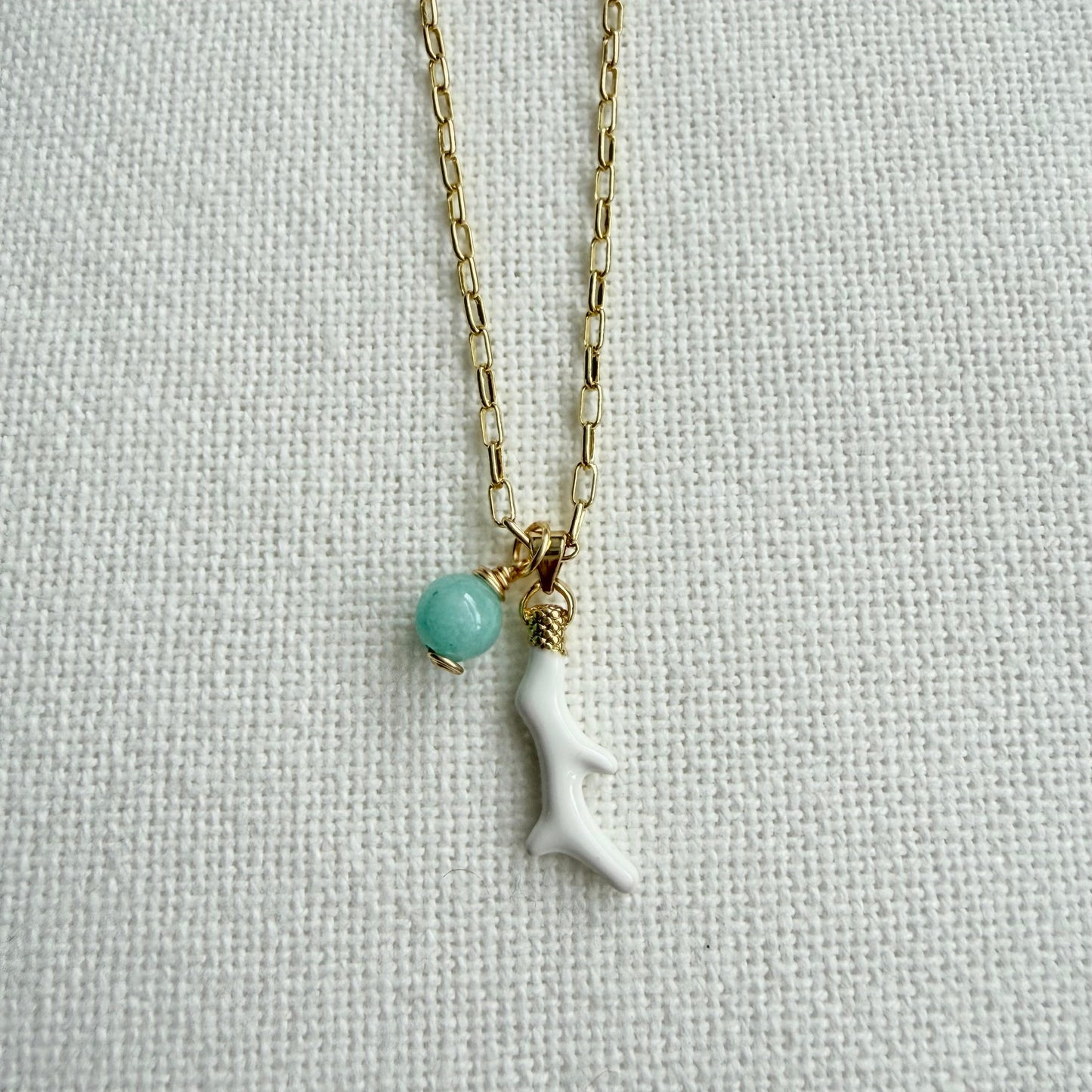 White Coral Necklace