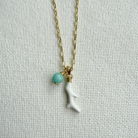 White Coral Necklace