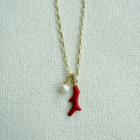 Red Coral Necklace