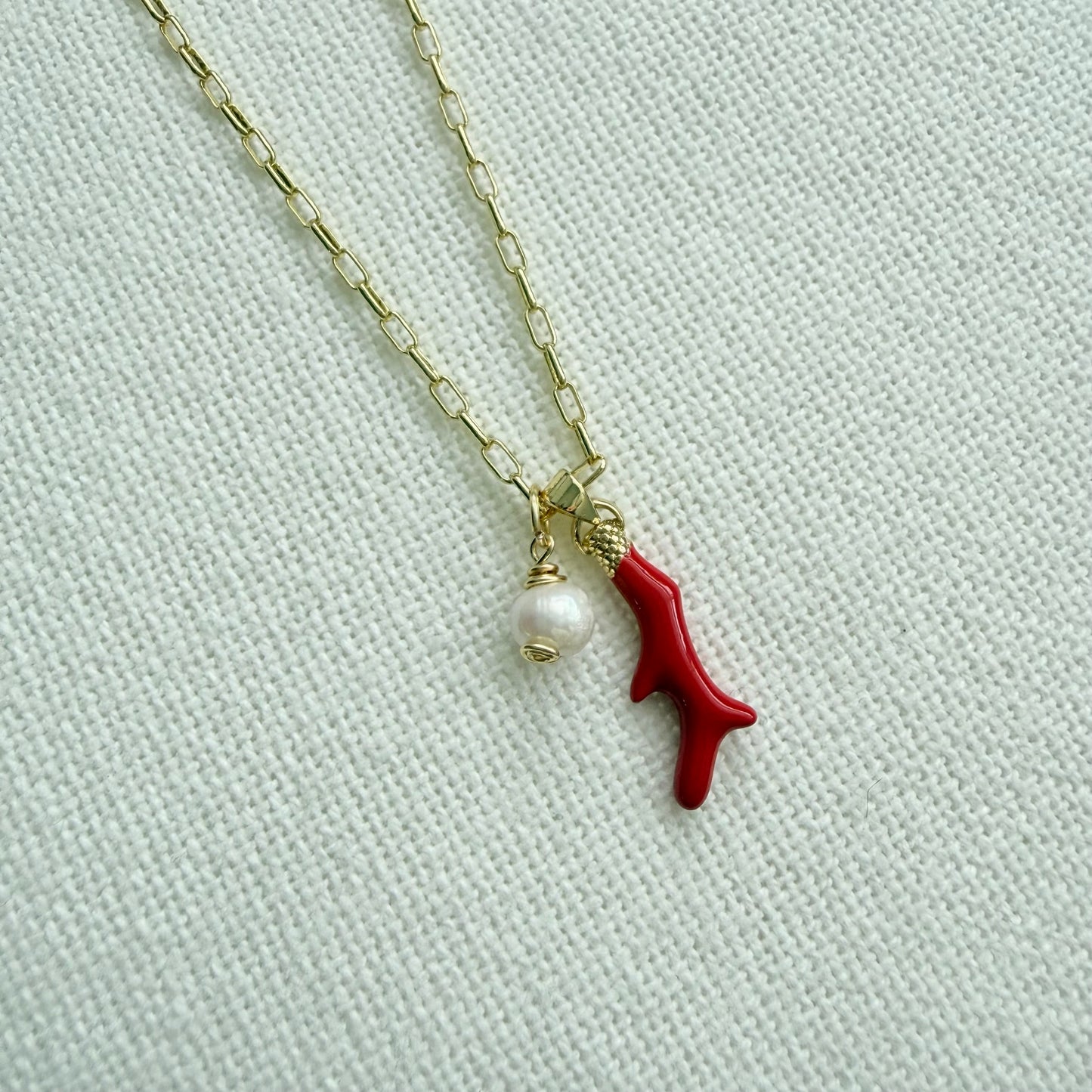 Red Coral Necklace