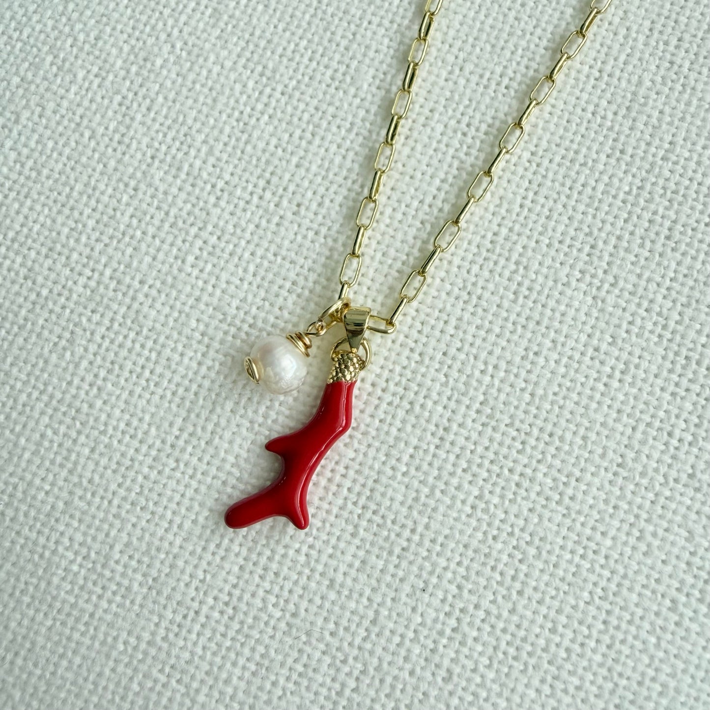 Red Coral Necklace