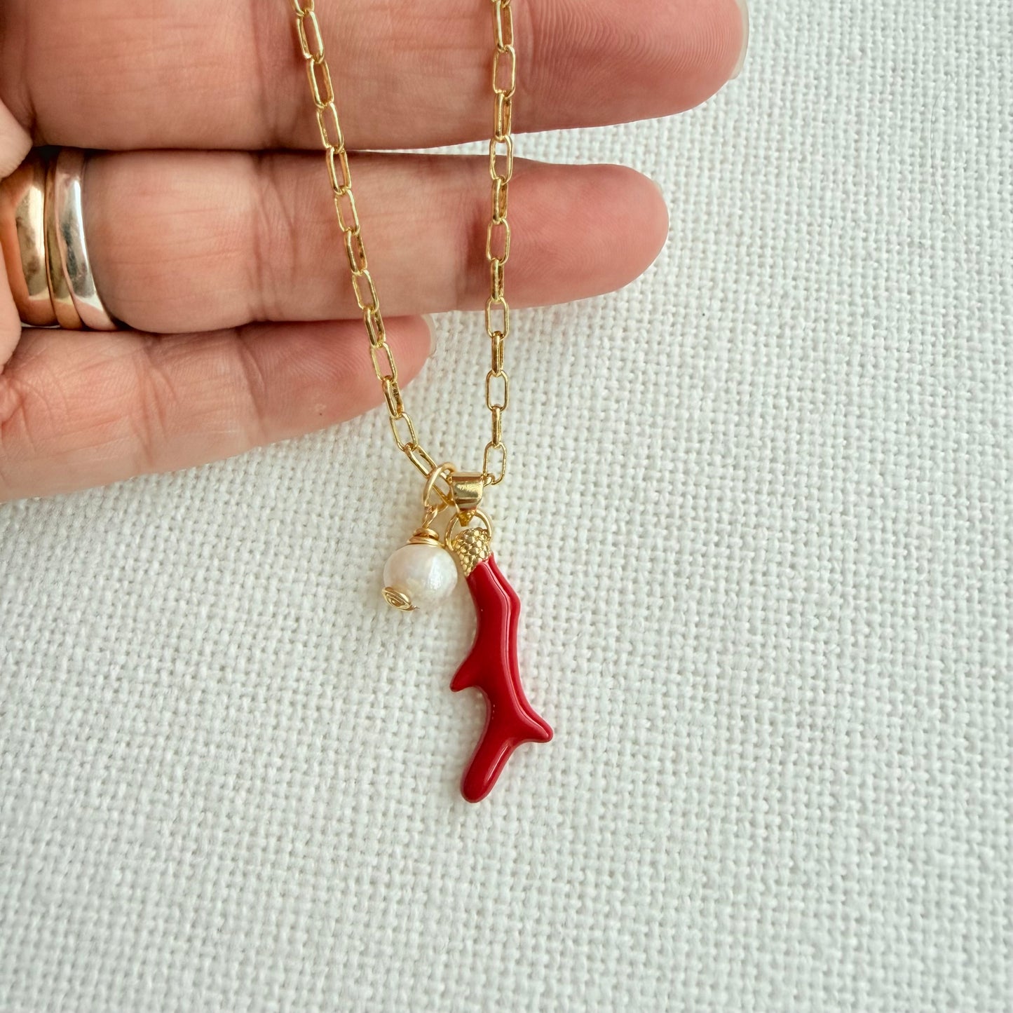 Red Coral Necklace