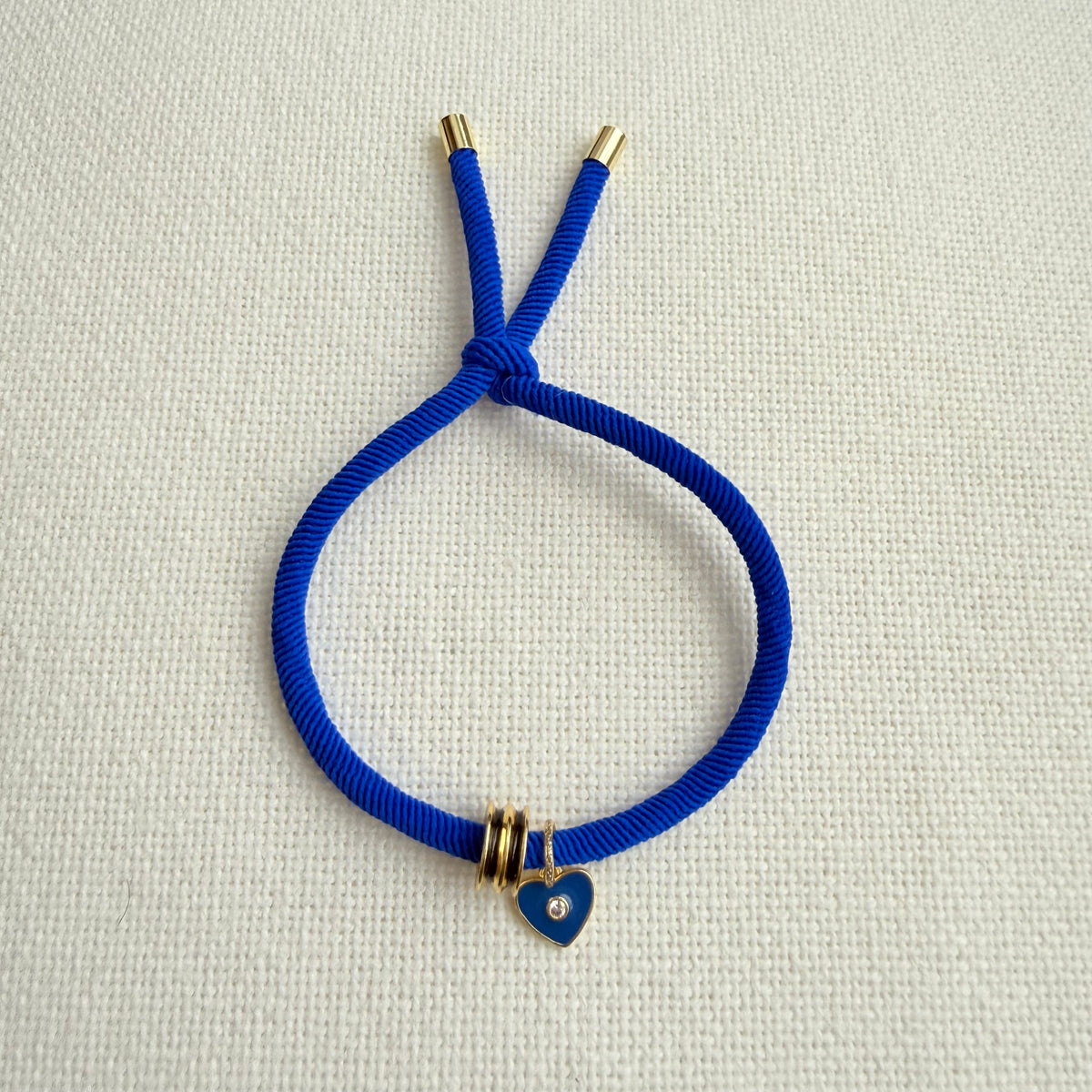 Sweetheart Adjustable Bracelet - Blue