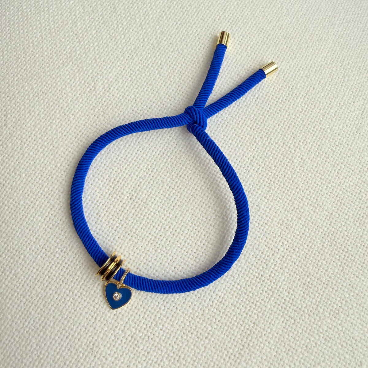 Sweetheart Adjustable Bracelet - Blue