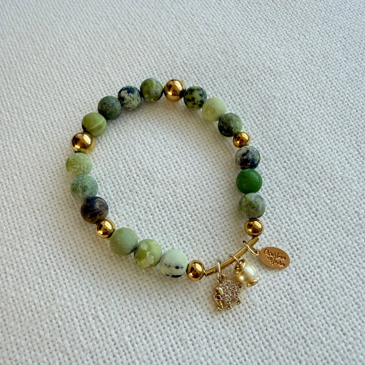 Green Jasper Bracelet