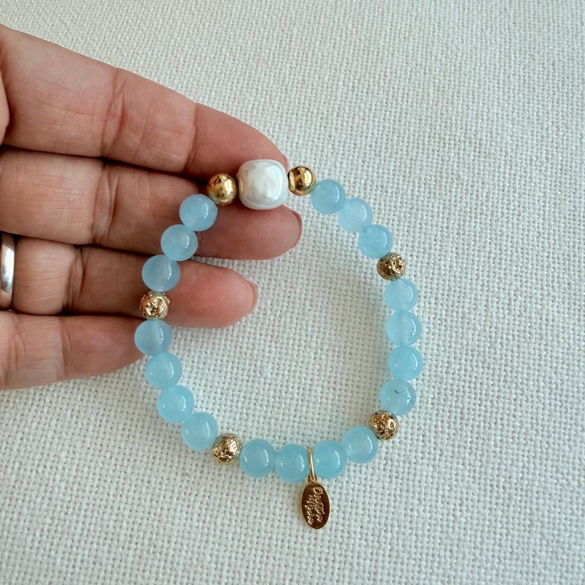 Pearl & Jade Bracelet