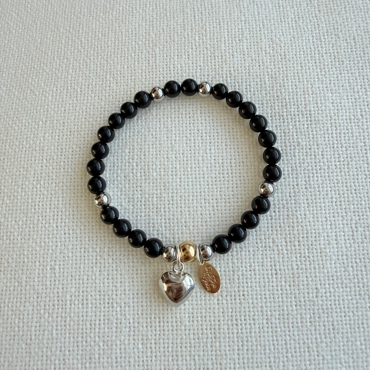 Midnight Heart Bracelet