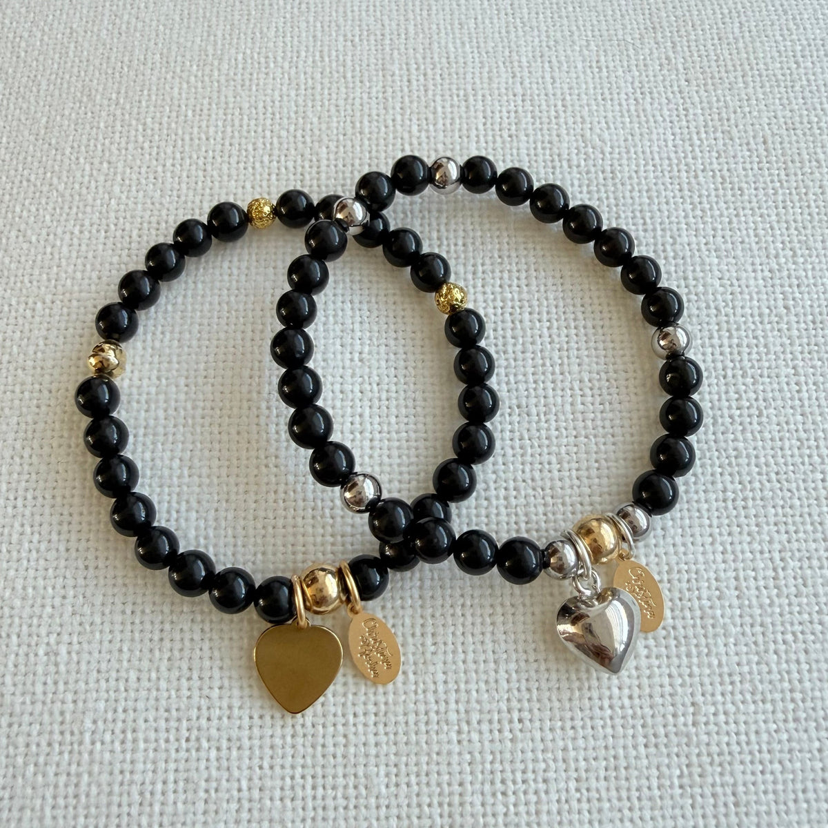 Midnight Heart Bracelet