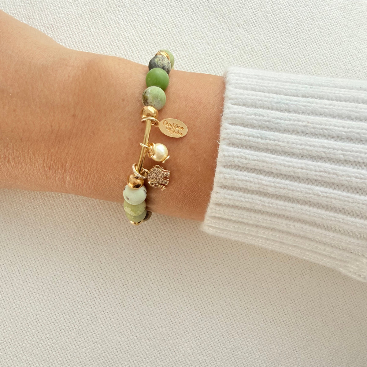 Green Jasper Bracelet