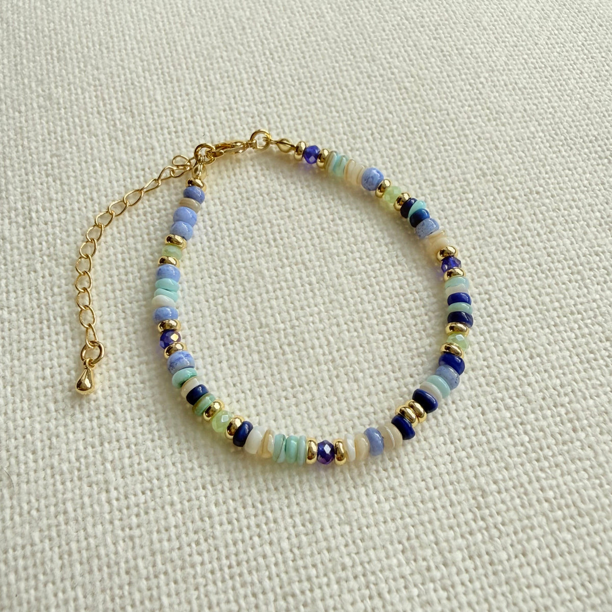 Delicate Natural Stone & Crystal Bracelets