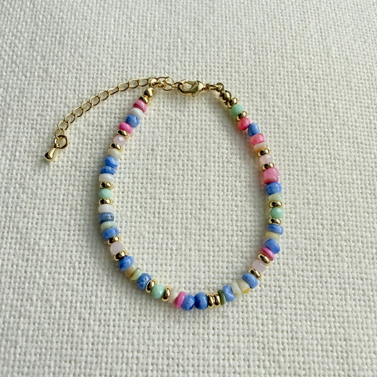 Delicate Natural Stone & Crystal Bracelets