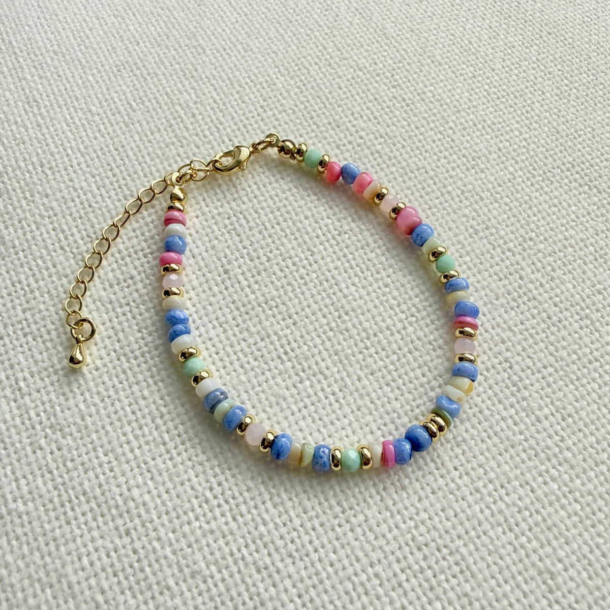 Delicate Natural Stone & Crystal Bracelets