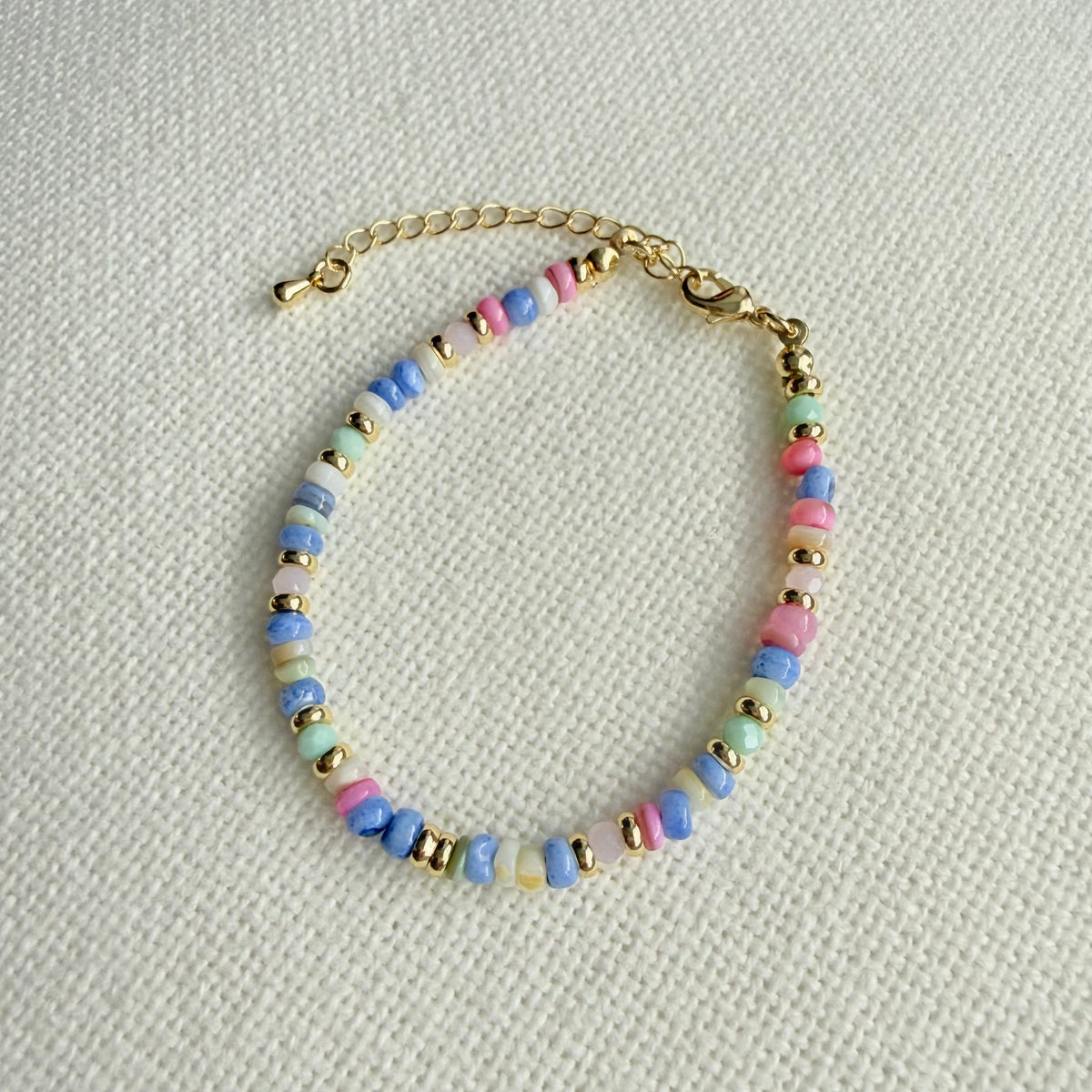 Delicate Natural Stone & Crystal Bracelets