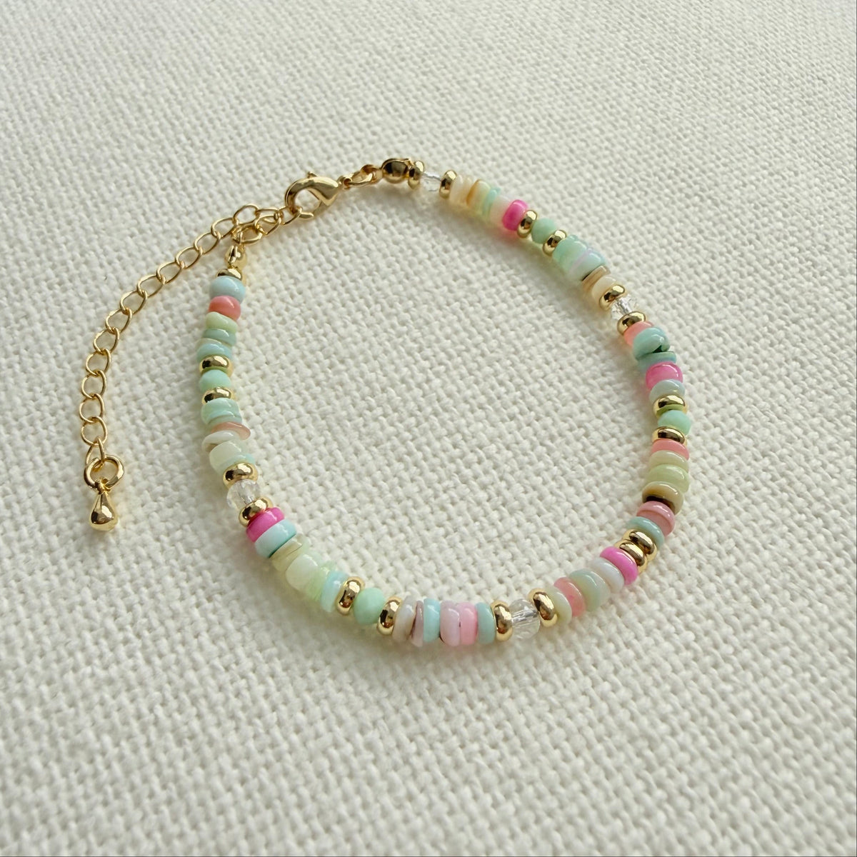 Delicate Natural Stone & Crystal Bracelets