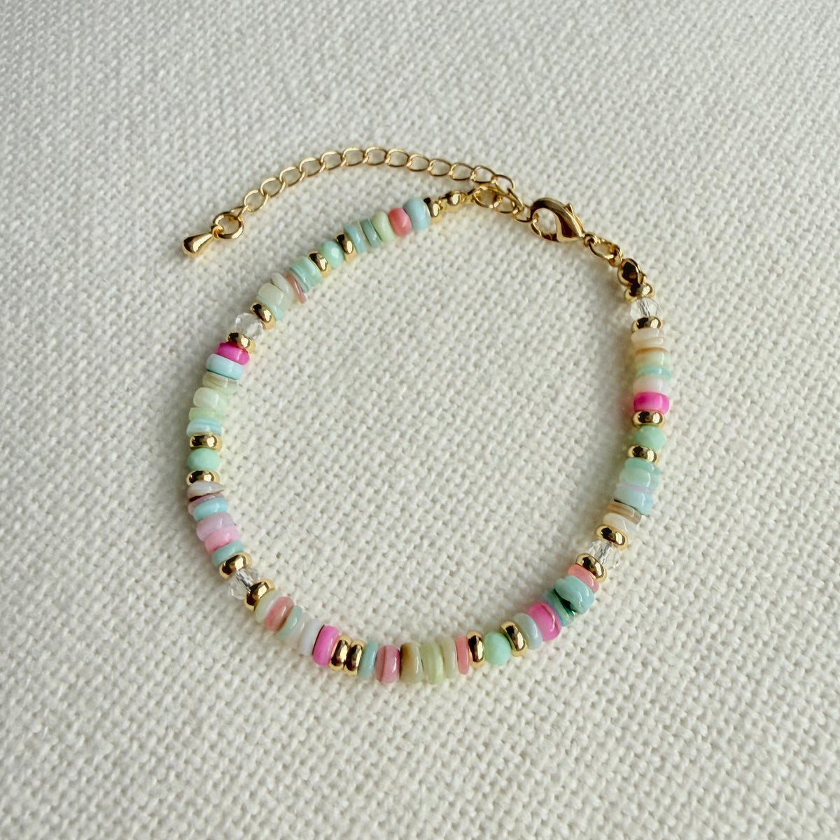 Delicate Natural Stone & Crystal Bracelets