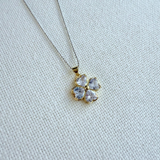 Golden Petal Necklace
