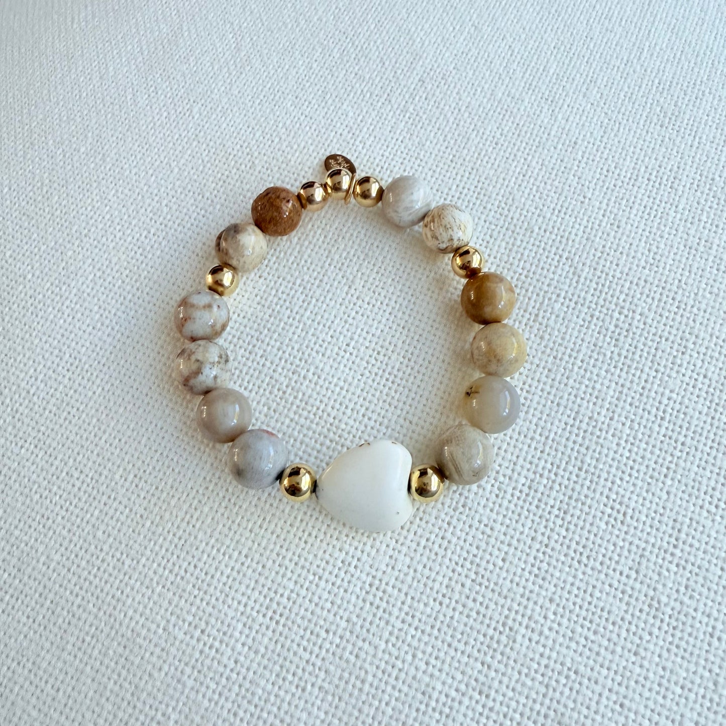 Autumn Heart Bracelet