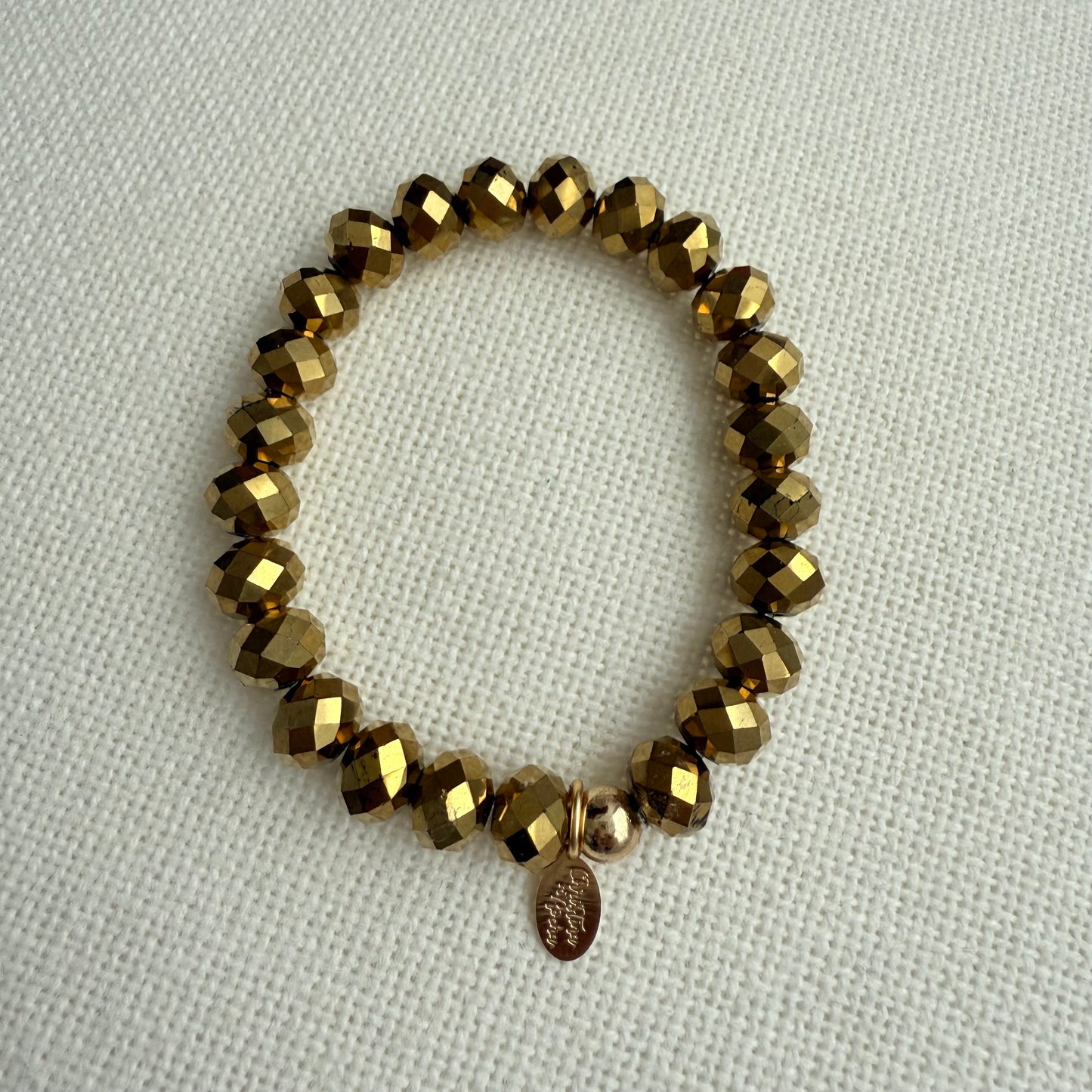 Murano Glow Bracelet – Gold