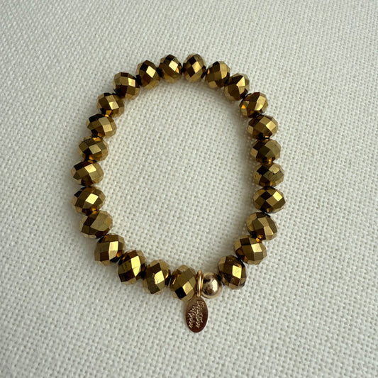 Murano Glow Bracelet – Gold