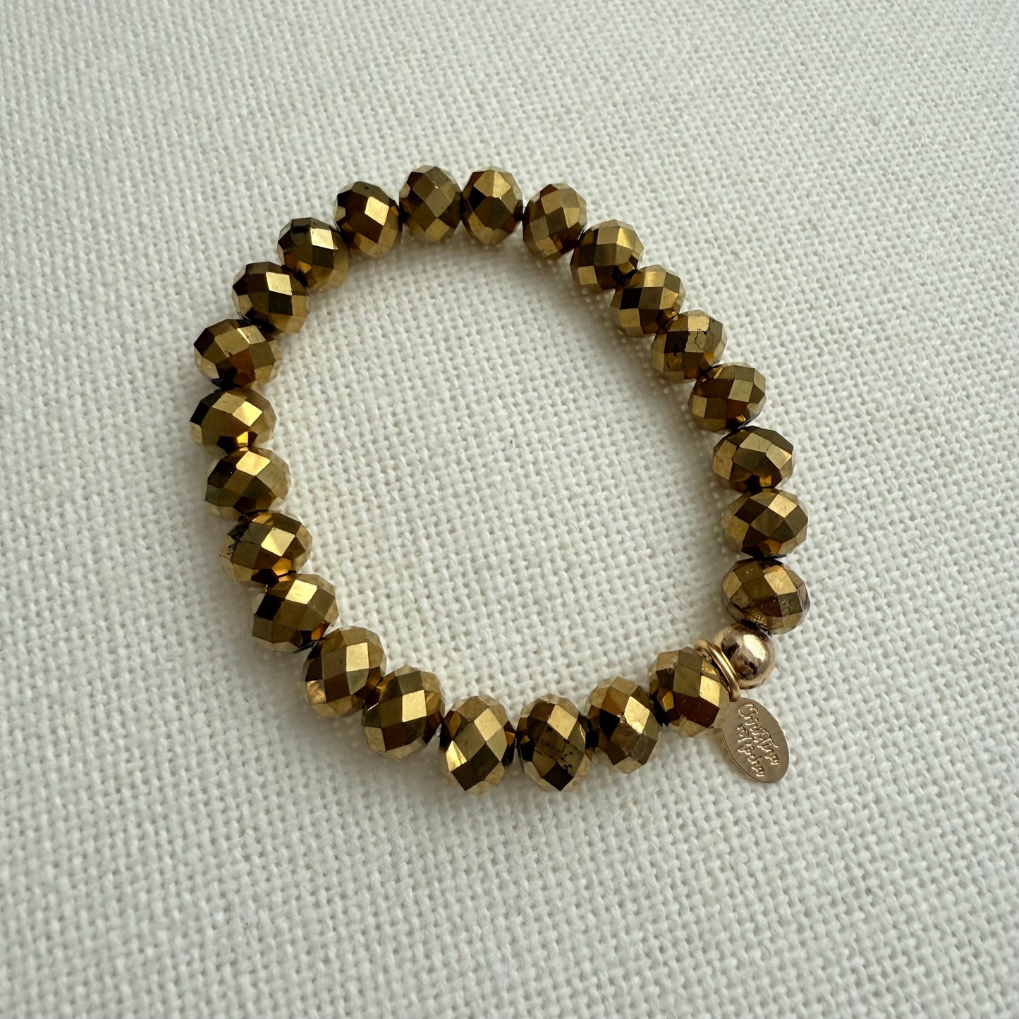 Murano Glow Bracelet – Gold