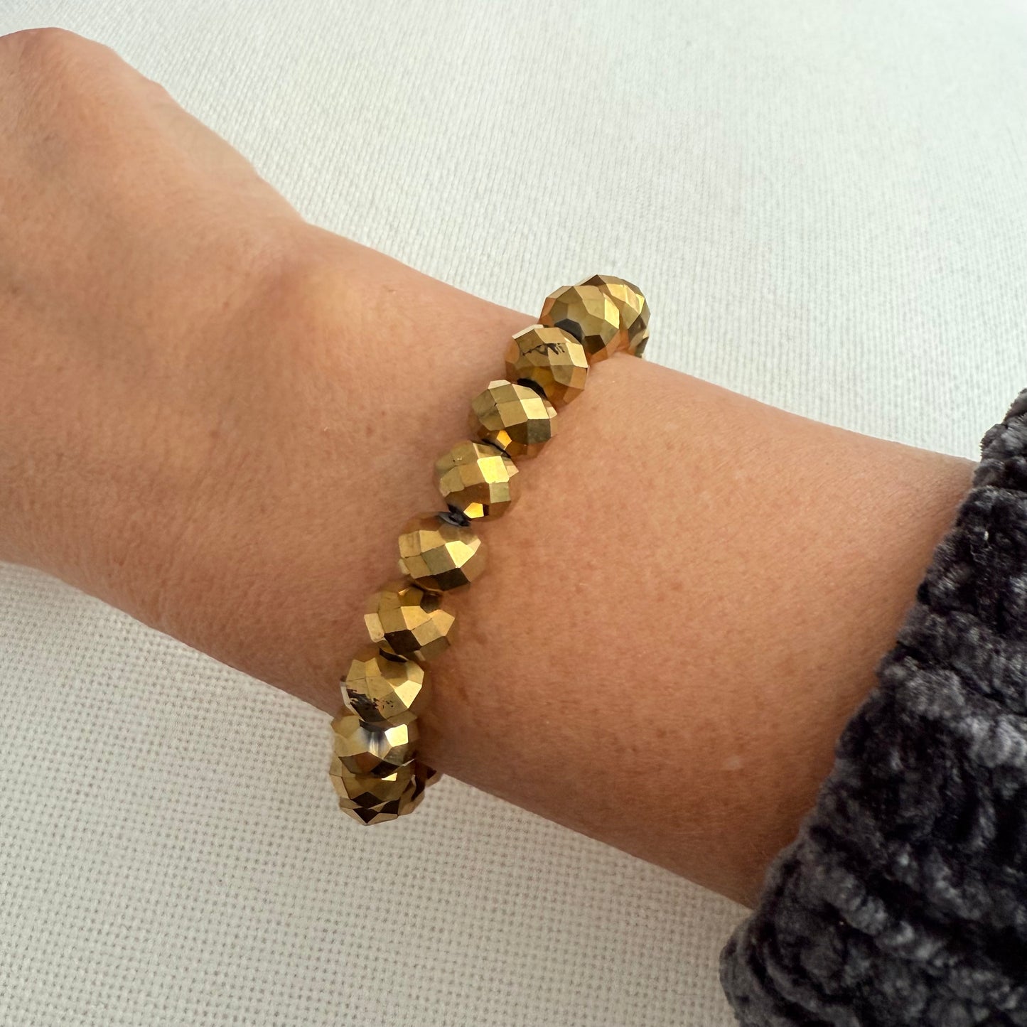 Murano Glow Bracelet – Gold