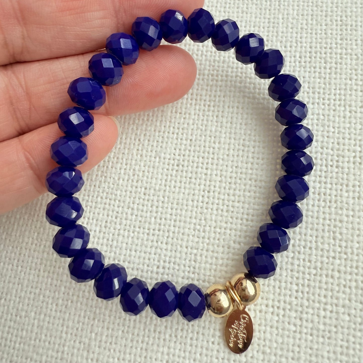 Murano Glow Bracelet - Blue