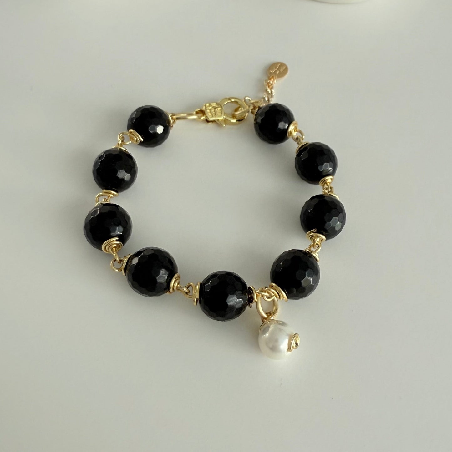Agate Black Bracelet