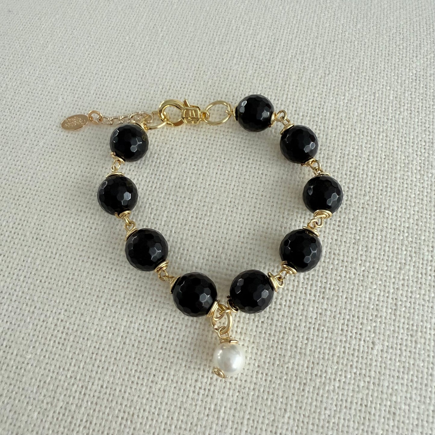 Agate Black Bracelet