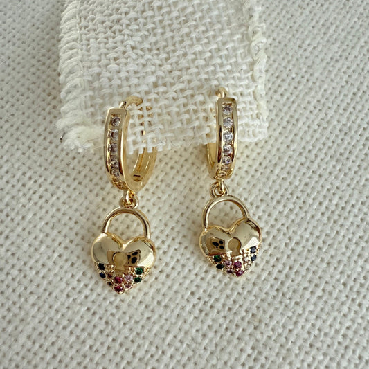 Bella Hearts Earrings