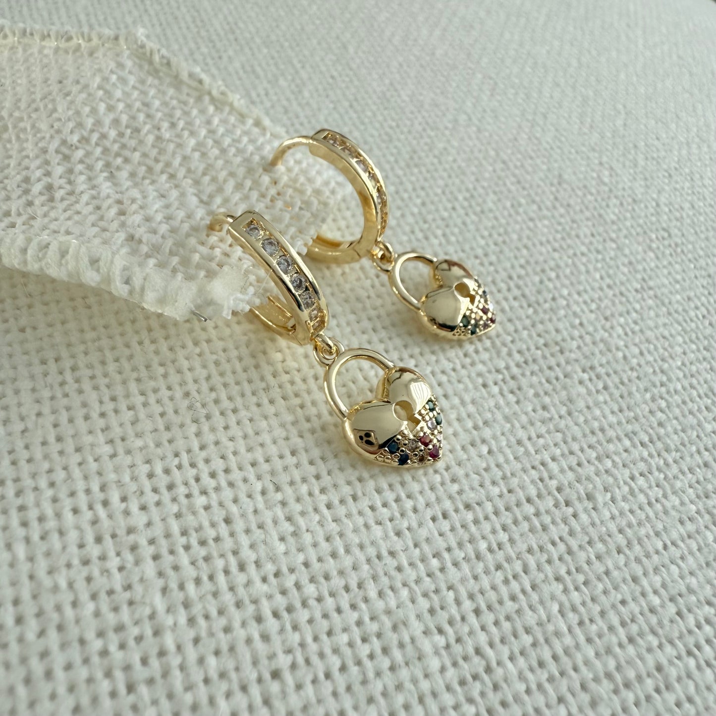 Bella Hearts Earrings