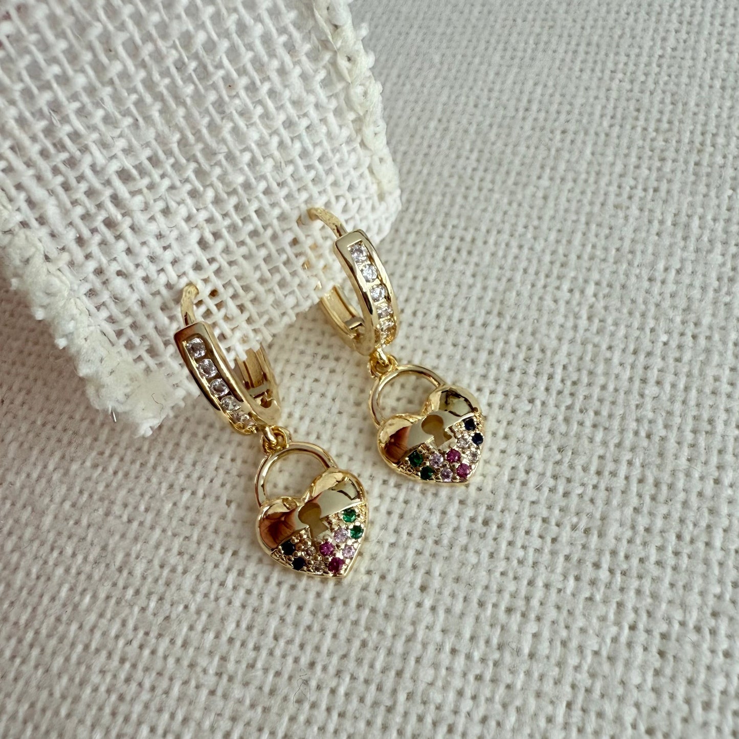 Bella Hearts Earrings