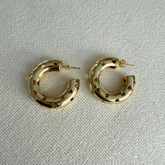 Émilie Hoops Earrings