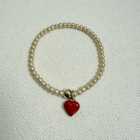 Love in White Bracelet