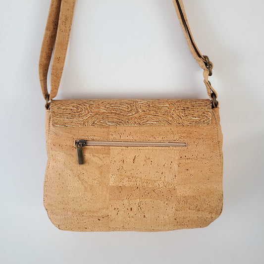 Elizabeth Cork Handbag - Beige